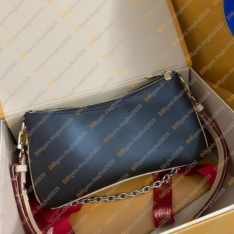 Ladies Fashion Casual Designe Luxury Pochette Bag Chain Bag Clutch Bag Wallet Crossbody Shoulder Bag Totes Handbag TOP Mirror Quality M83008 N00228 Pouch Purse