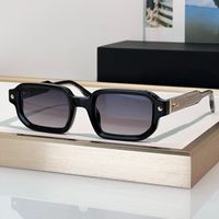 Gold Black frame Gradient grey lens
