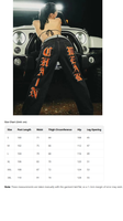Orange letters
