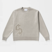 Apricot-colored sweater