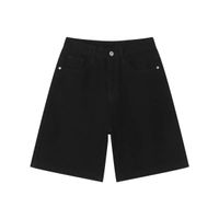 Black Denim Shorts