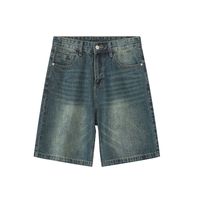 Vintage Blue Denim Shorts