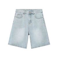 Light Blue Denim Shorts