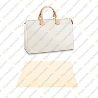 35CM Handle / White Grid / Dust Bag