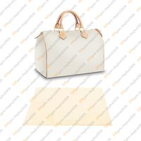30CM Handle / White Grid / Dust Bag