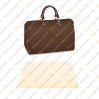35CM Handle / Brown Grid / Dust Bag