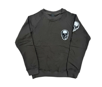 Black Round-neck long-sleeved shirt2