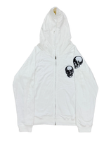 White zipper style