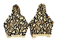 Khaki-colored hoodie