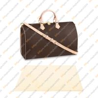 40CM Strap / Brown Flower/ With Dust Bag
