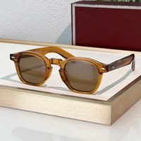 Clear brown frame tea lens