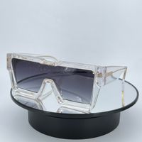 clear gold frame gradient grey lens