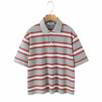 Red GREY short sleeve