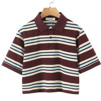 Burgundy short sleeve-C(50CM)
