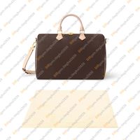 35CM Strap / Brown Flower/ With Dust Bag