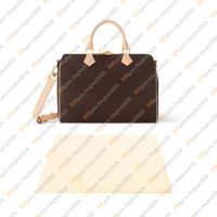 30CM Strap / Brown Flower/ With Dust Bag