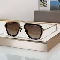 Amber gold frame Gradient tea lens