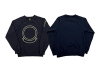 Sapphire blue Round-neck long-sleeved1