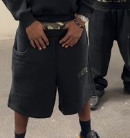 Black shorts camouflage