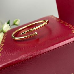 Designer bracelet women bracelet bangle classic bracelets designer jewelry gold bracelet designer luxury jewelry Diamond bangle 18K Gold Silver Size 16-21