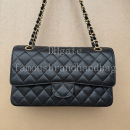 Master quality Classic Handbag 25.5CM Designer Flap Bag Caviar Shoulder Bag With Box 25C04A1