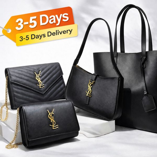 12A LE5A7 bagbag Cassandre logo Hobo bag high quality crossbody bag shoulder bag designer bag tote bag Crocodile pattern embossed Luxury Handbag Classic bags