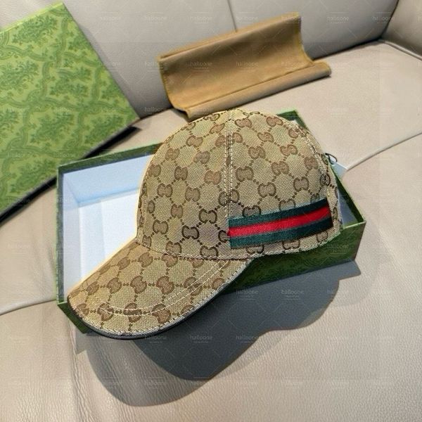 Fashion cap designer hat classic plaid Cottongg Baseball cap for men women high end luxury cap retro plaid letter Sun hat top Bucket hat nice