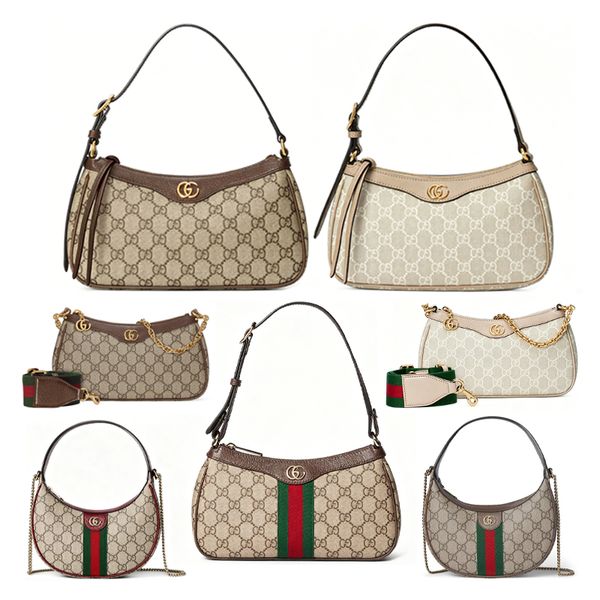 guccii bag for women Designer Bag Shoulder Bag women Ophidia bag classic Messenger handbag women armpit bag women wallet brown wallet fashionable chain flip bag