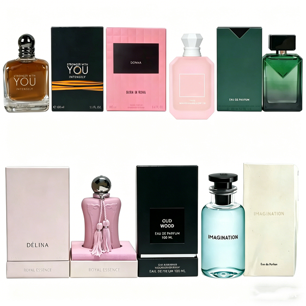 US Stock Perfume 100ml Born in Roma Marshmallow 81 Delina Imagination Oud Wood Fragrance Women Men Long-lasting EDP Pleasant Scent Cologne Spray Fast Delivery 3-7 Days