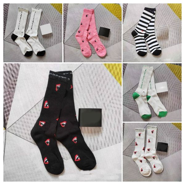 Men's Socks Designer For Autumn And Winter Warmth Mens Womens Long White Personalized Embroidery Designers Sports