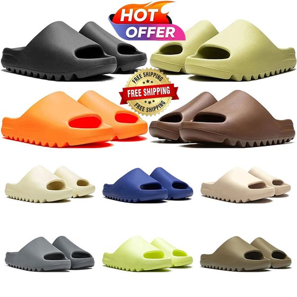 Designer Sandal Slides Slippers mens womens Onyx Bone Mineral Blue Resin Clog Desert Brown summer slides shoes Fashion Trainers free shipping