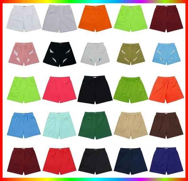 Erics Emanel Shorts Erics Emmanuelle Shorts Summer Mesh Gym Sports Men Leisure Fashion Beach Pants Seaside Basketball Ees Erics Short Erics Emmanuellec Short 029
