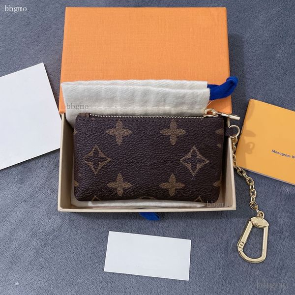 DRAGONNE KEY HOLDER Keychains Accessories Designer wallet Floral Canvas Keychain Car Key Chain Ring Charm Pochette Accessoires essential Tag Bag Stamping Stamp 02