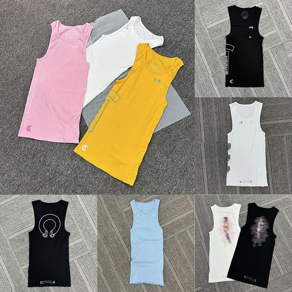 Designer Womens Tank Top Letter Pattern Print Cotton Vest Luxury Summer Casual Slim Sleeveless Vest Top for Women