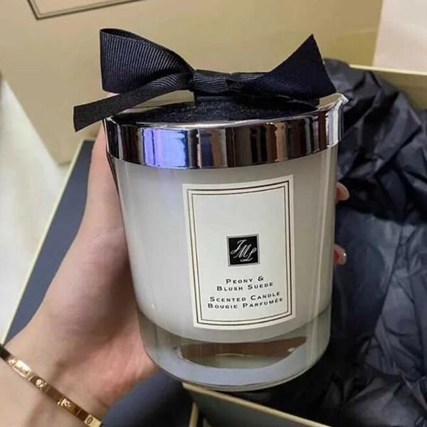 200g Incense Candles English Pear Orange Blossom sea salt Women Solid Perfume Lasting Fragrance Good Smell Smokeless Scented Candles Perfume