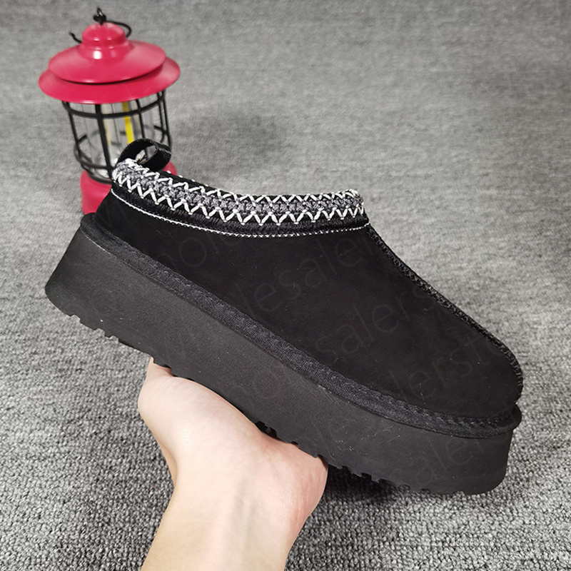 Designer snow boots women Tasman slippers platform Boot tazz slide Classic Micro ultra mini boot Shearling suede men shoes womens winter ankle booties size 35-46