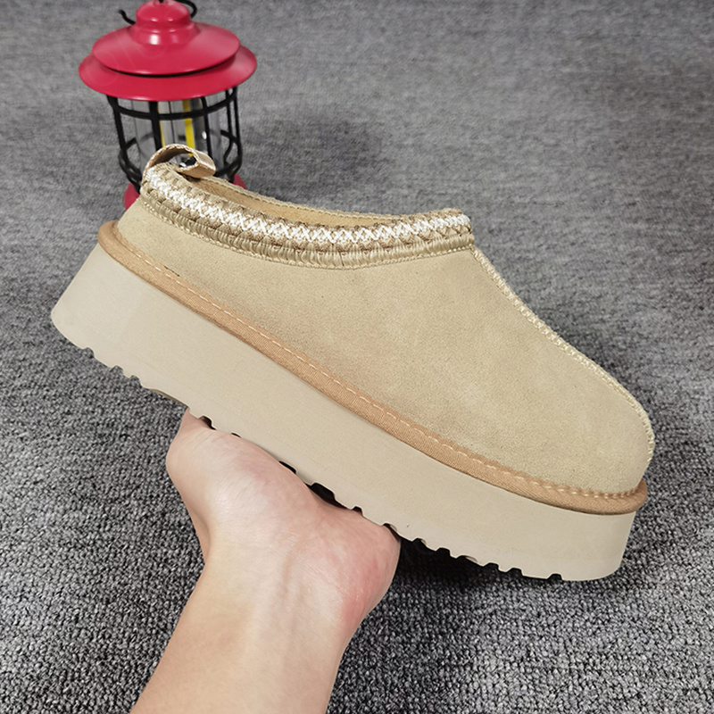 Designer snow boots women Tasman slippers platform Boot tazz slide Classic Micro ultra mini boot Shearling suede men shoes womens winter ankle booties size 35-46