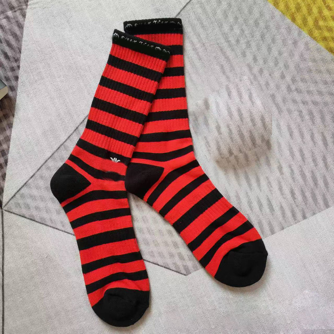 Men's Socks Designer For Autumn And Winter Warmth Mens Womens Long White Personalized Embroidery Designers Sports