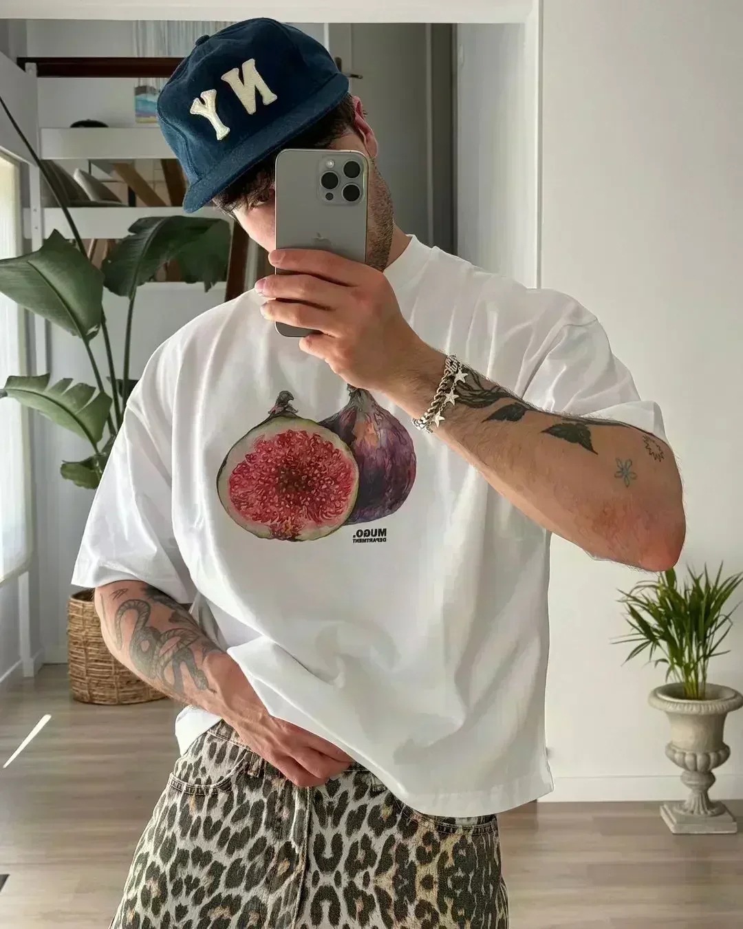 Women's T Shirts 2025 High end Design American Trendy Printed Loose and Versatile High Street Casual T-shirt for Women Oversized Harajuku Gothic Che European code
