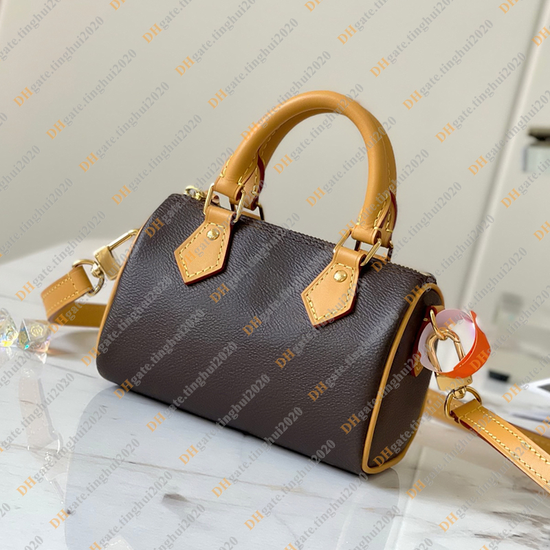 Ladies Fashion Casual Designe Luxury Boston SP Nano Bag Shoulder Bag Crossbody Totes Handbag Top Handbag Bag Top Mirror Quality M81085 M26573 Purse Pouch